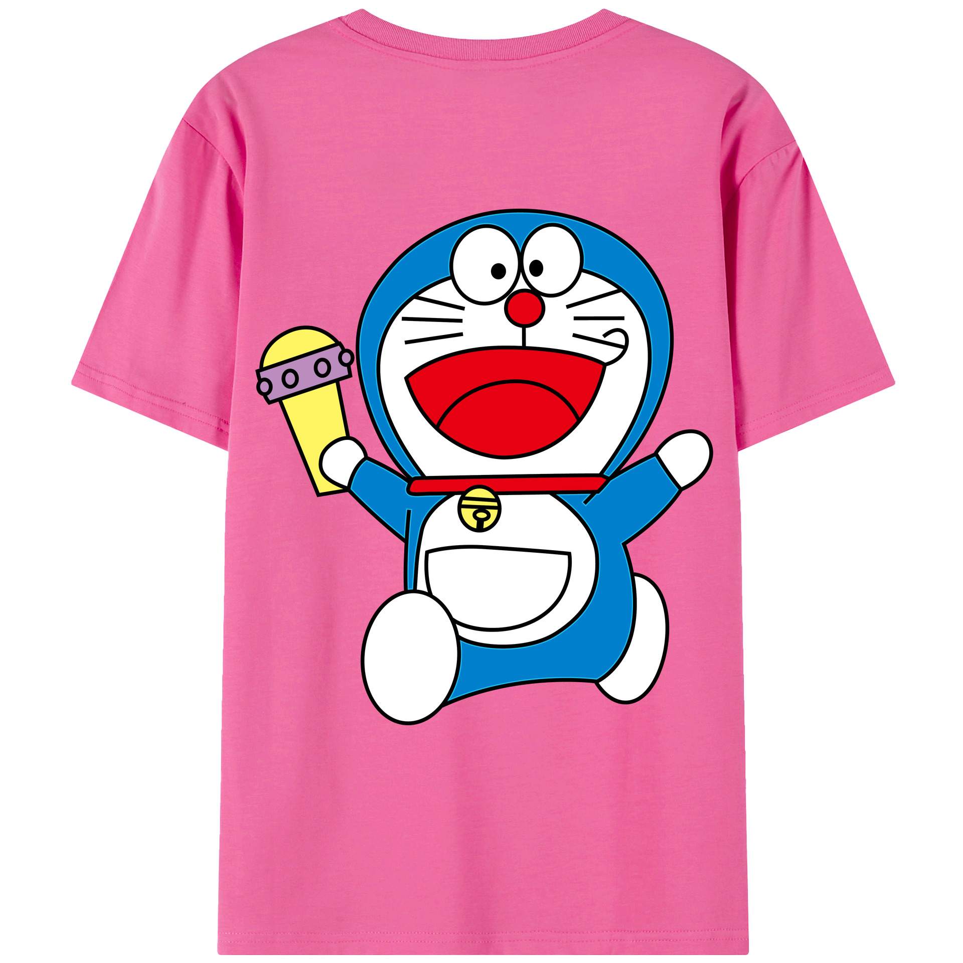 （画像用） ドラえもん Doraemon レディース半袖Tシャツ(バックプリント)